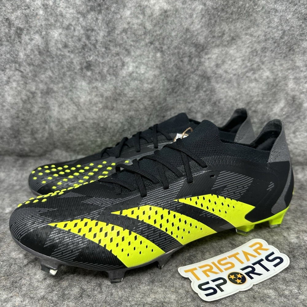 Adidas Predator Accuracy .1 FG Soccer Cleats Mens Size 7 Black Green IG0782
